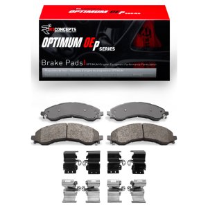 Chevrolet Express 4500 Brake Pads - Front - R1 Concepts - Optimum OE - `21-`25